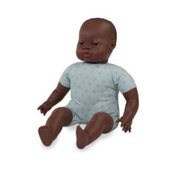 Miniland Doll - Soft Bodied with articulated head, African, 40 cm