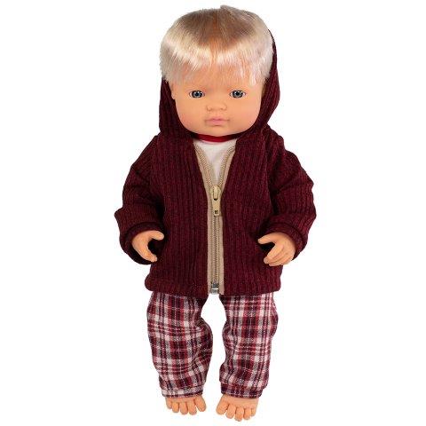 Miniland Clothing Winter Trouser and Jacket Set, 38 cm Doll