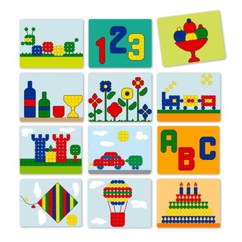 Miniland Giant Superpegs Mosaic Board Patterns