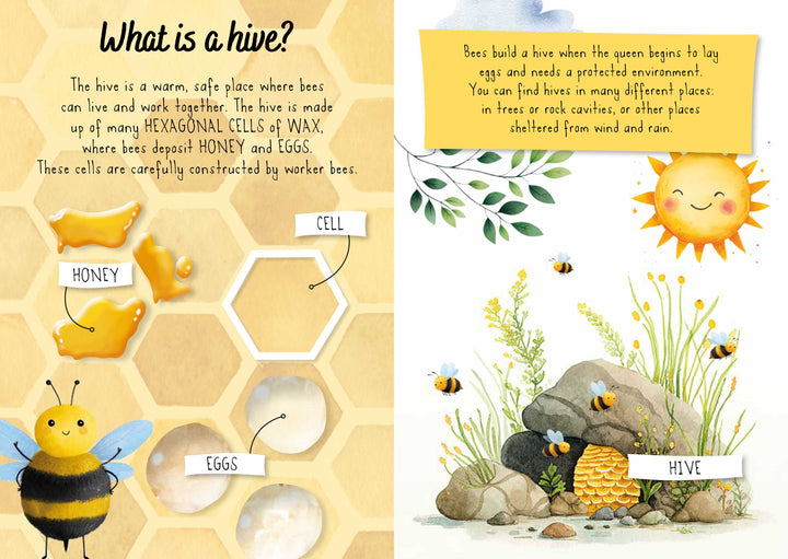 Sassi Magic Water Puzzle &amp; Book Set - Bees