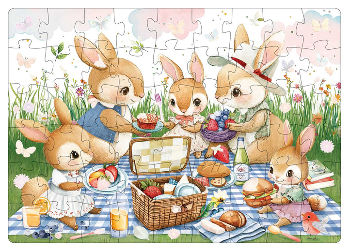 Sassi Magic Water Puzzle &amp; Book Set - Picnic