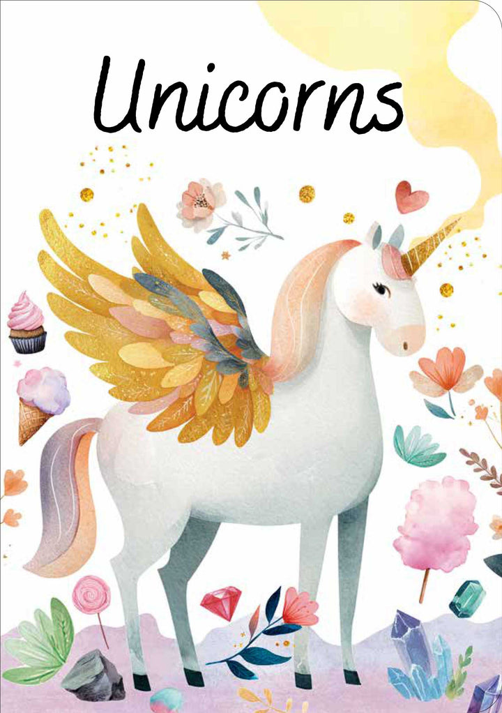 Sassi Magic Water Puzzle &amp; Book Set - Unicorns