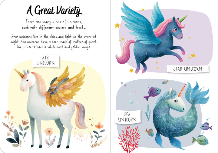 Sassi Magic Water Puzzle &amp; Book Set - Unicorns