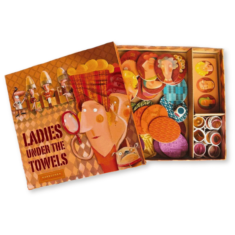 Marbushka Game - Ladies under the Towels Memory Game