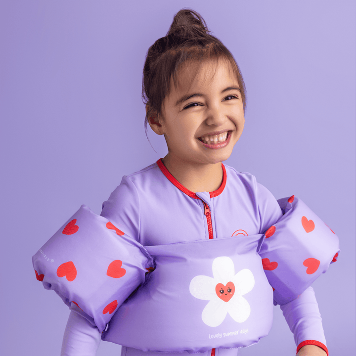 Swim Essentials Puddle Jumper Swimming Vest - Sweet Hearts, 2-6 yrs