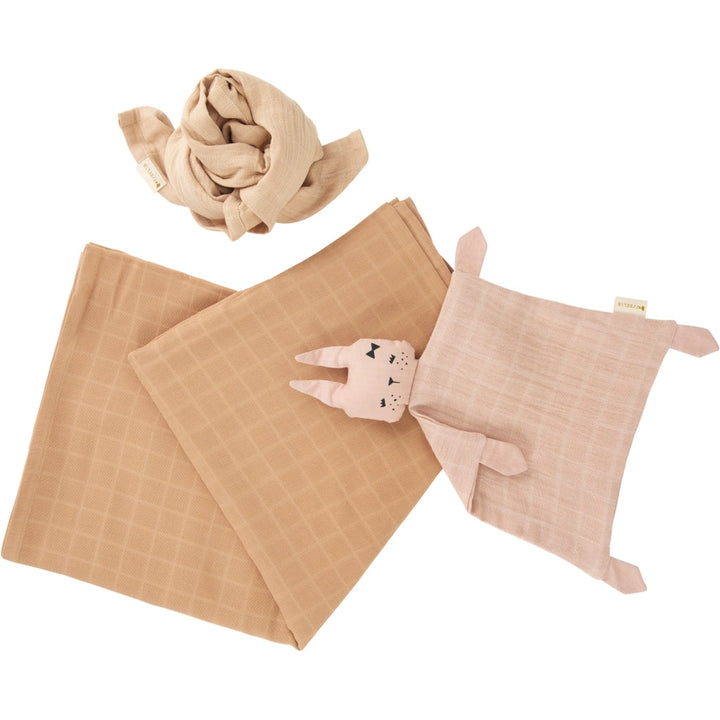 Fabelab - Newborn Baby Gift Box - Dusty Rose Mix