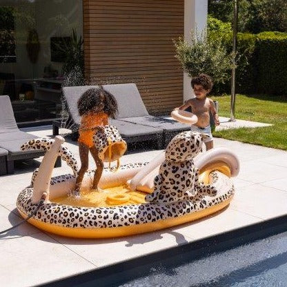Swim Essentials Inflatable Play Pool Set - Safari Chique, Beige