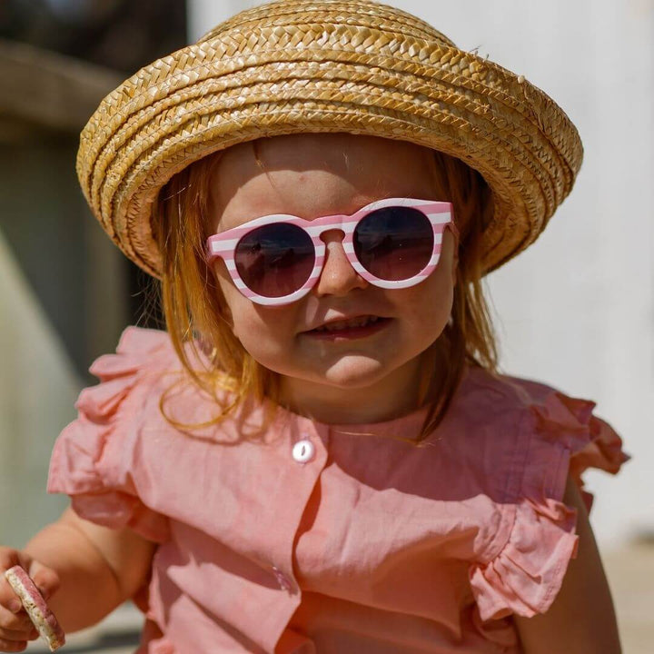 Frankie Ray Baby Sunglasses -  Pixie, Pink Stripe