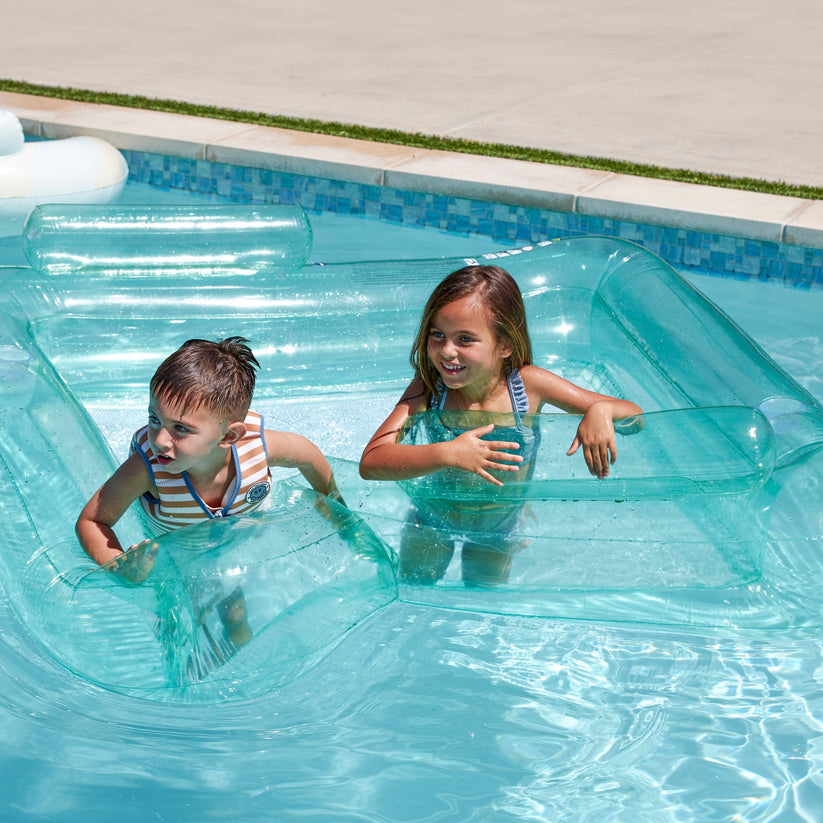 Swim Essentials Inflatable Family Hammock - Pure Tones, Green