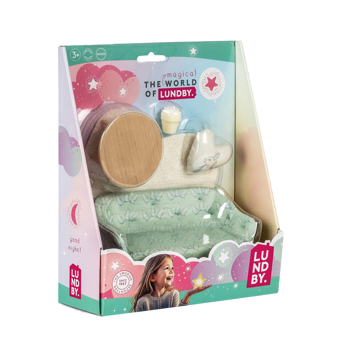 Lundby Doll House Furniture - Lounge &amp; Coffee Table Set