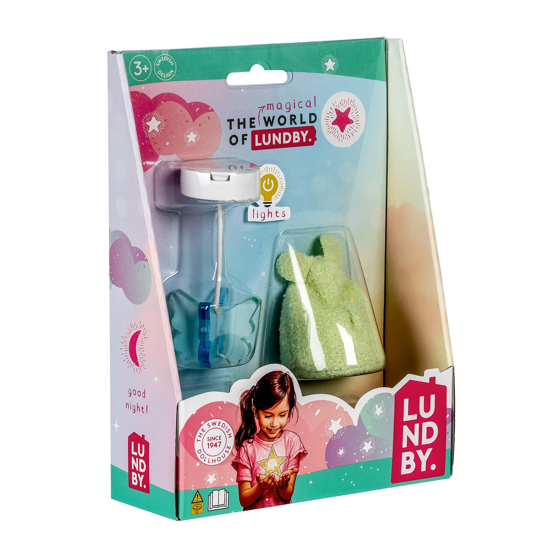 Lundby Doll House Accessories - Butterfly Lamp &amp; Beanbag Set