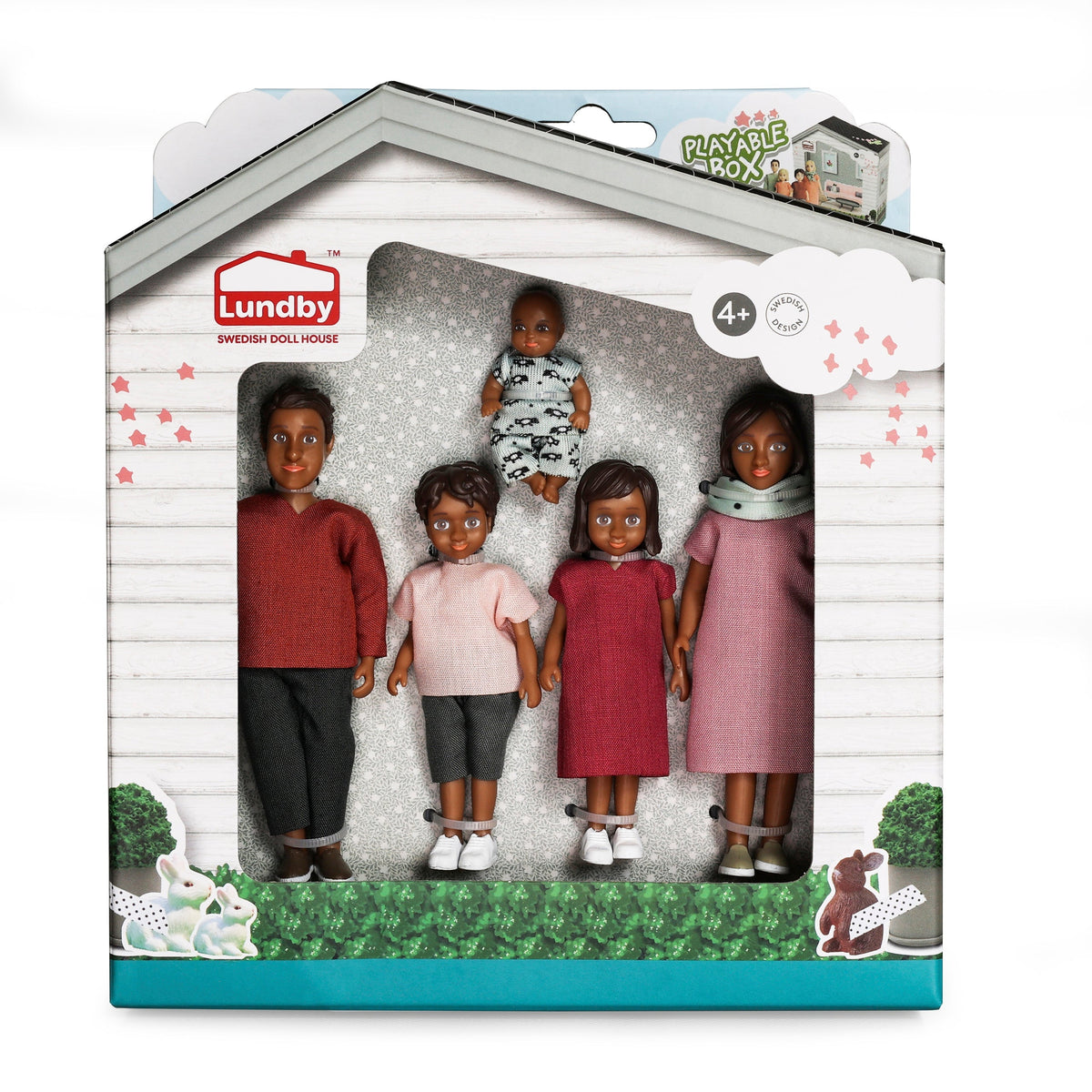 Lundby Nikki Family Doll Set