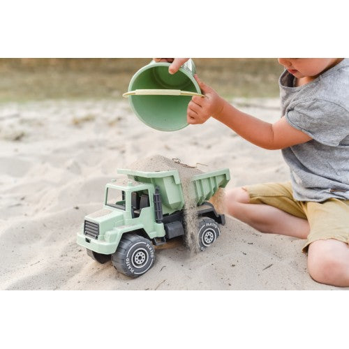 Plasto "I'M GREEN" BioPlastic Sand Set with Tipper Truck, 4 pcs