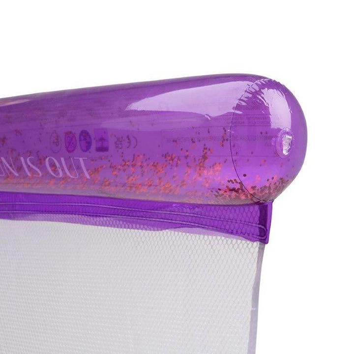 Swim Essentials Inflatable Hammock - Pure Tones Purple, 121 cm