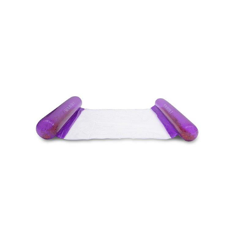 Swim Essentials Inflatable Hammock - Pure Tones Purple, 121 cm