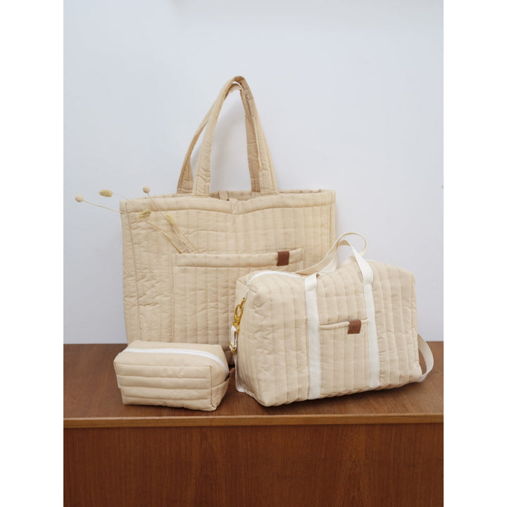 Fabelab - Quilted Gym Bag - Wheat