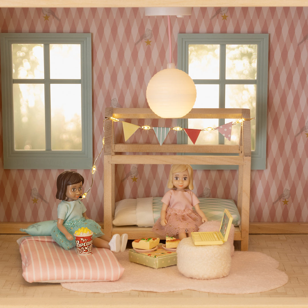 Lundby Doll House Furniture - Teenage Bedroom Set