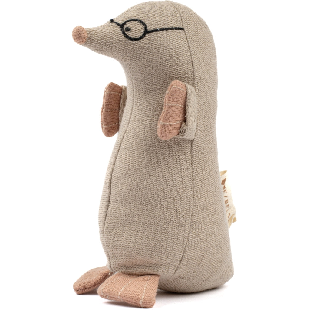 Fabelab Marvin Mole Rattle, 16 cm