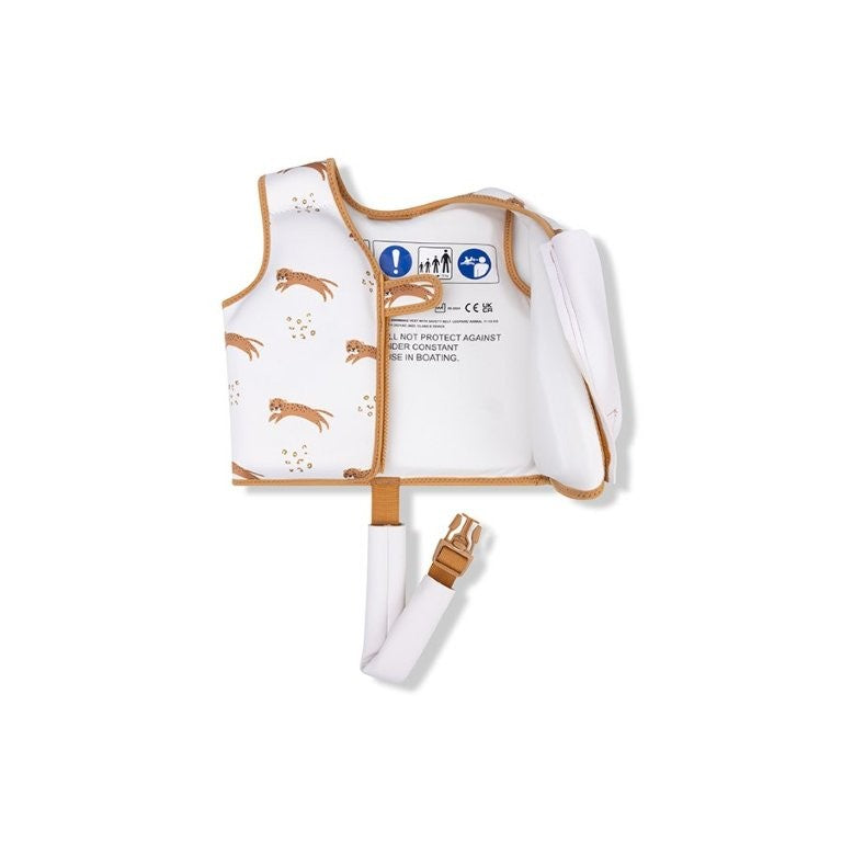 Swim Essentials Kids Swimming Vest - Leopard, 1-2 yrs