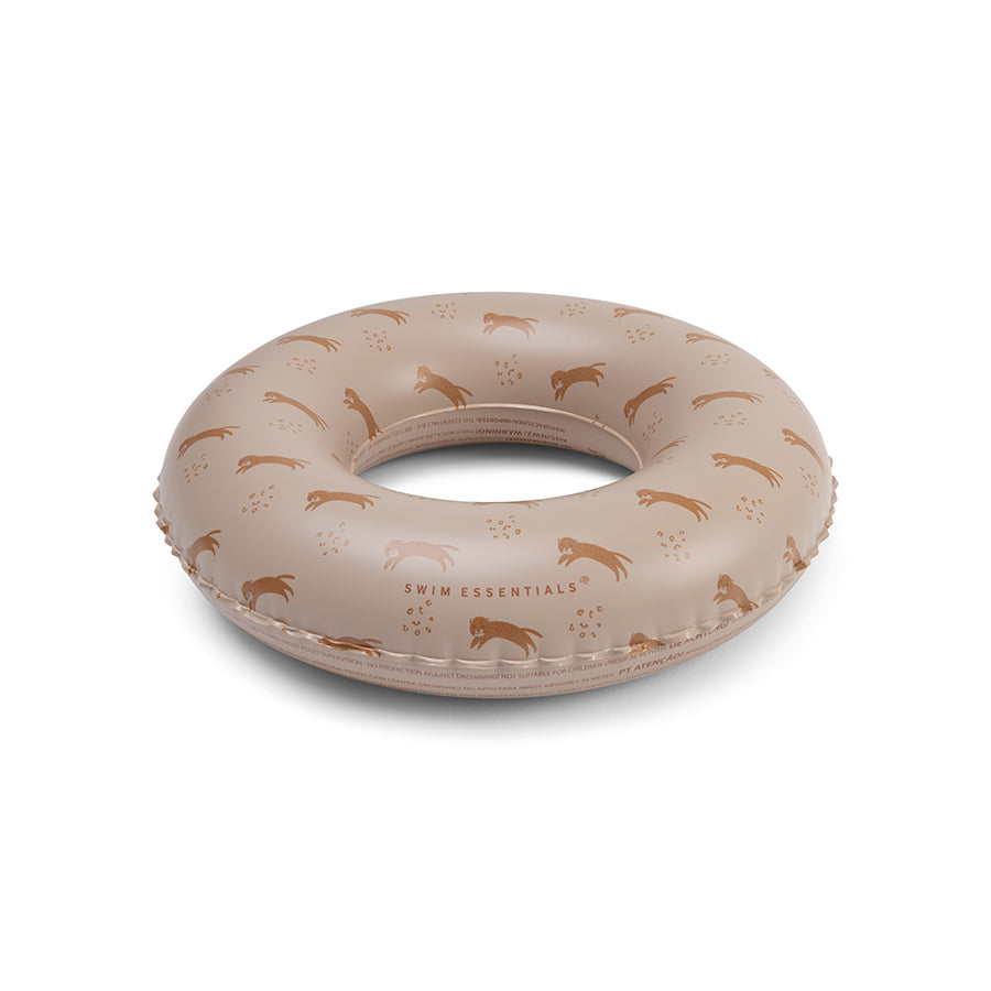 Swim Essentials Inflatable Swim Ring - Leopard, 55 cm
