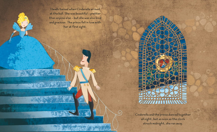 Sassi - Die-Cut, Fairy Tale Book - Cinderella