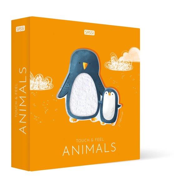 Sassi Board Books - Touch & Feel - Animals