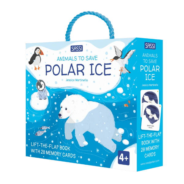 Sassi Games - Memory Matching - Animals to Save - Polar Ice