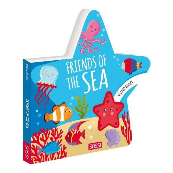 Sassi Shaped Board Book -  Friends of the Sea