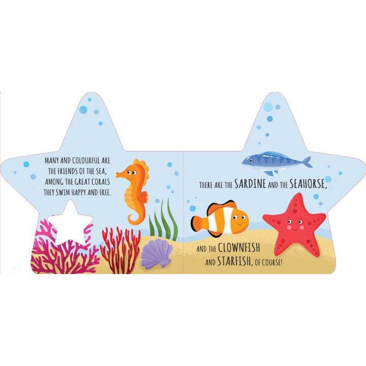 Sassi Shaped Board Book -  Friends of the Sea