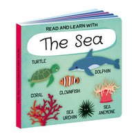 Sassi 3D Puzzle and Book Set - The Sea, 40 pcs