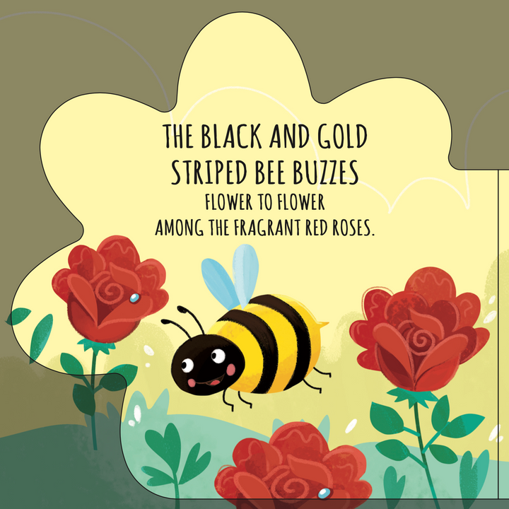Sassi Shaped Board Book -  Bee My Friend