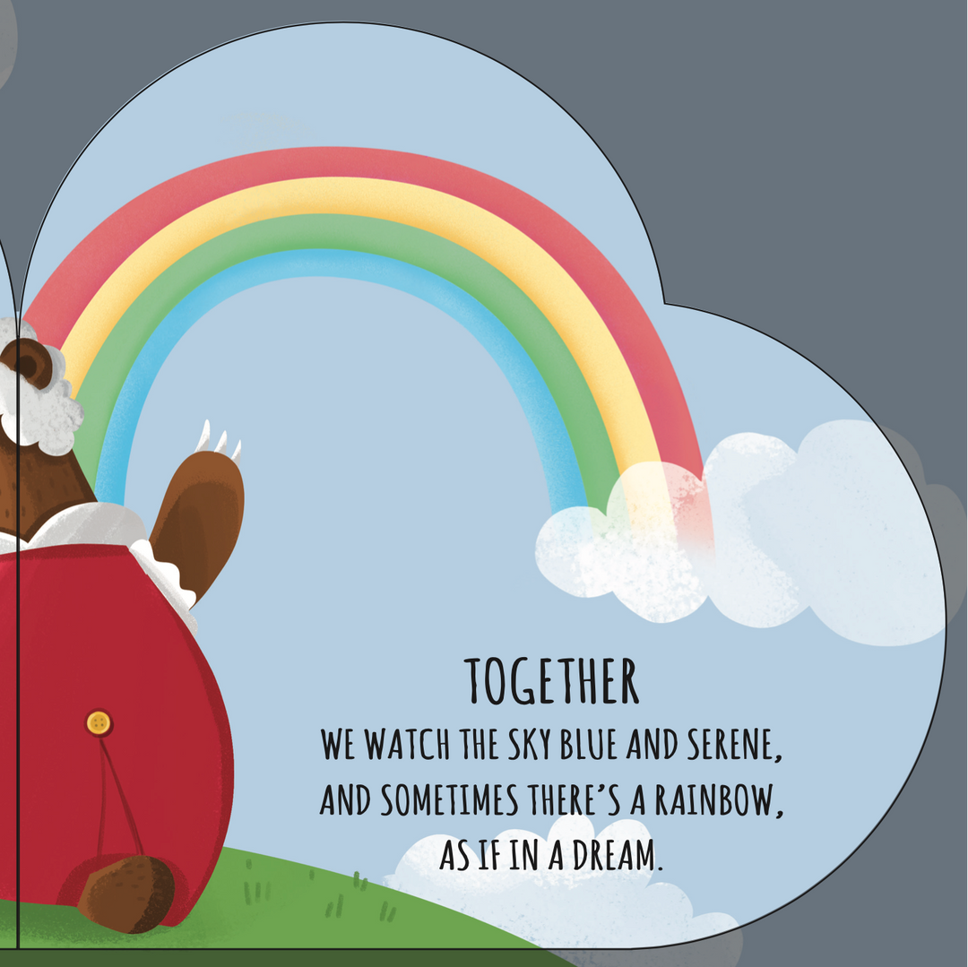 Sassi Shaped Board Book -  With Love Grandma