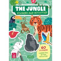 Sassi Stickers and Activities Book - The Jungle