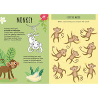 Sassi Stickers and Activities Book - The Jungle