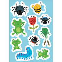 Sassi Stickers and Activities Book - The Garden