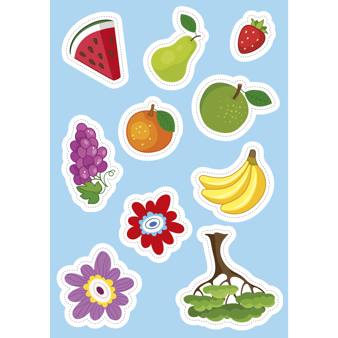 Sassi Stickers and Activities Book - Nature