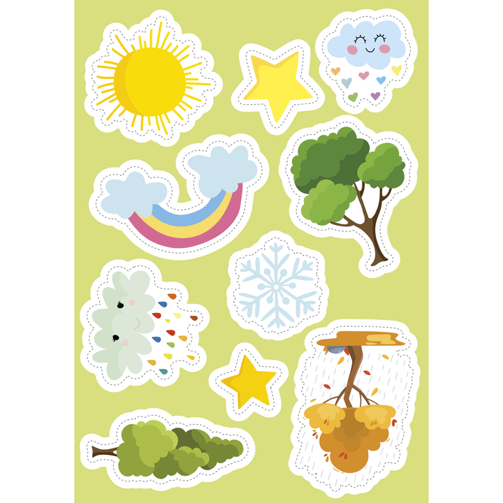 Sassi Stickers and Activities Book - Nature