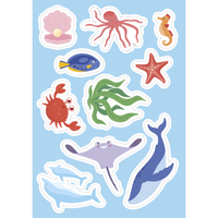 Sassi Stickers and Activities Book - The Sea