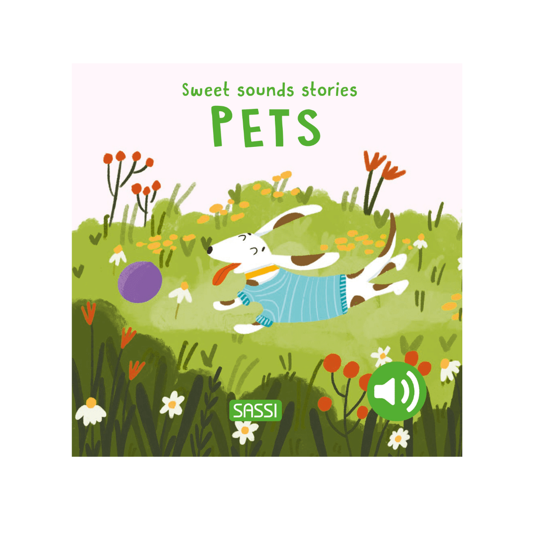 Sassi Board Book Sweet Sounds Stories -  Pets