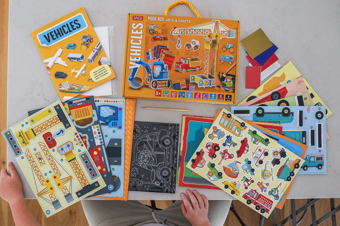 Sassi Arts & Crafts - Mega Vehicles