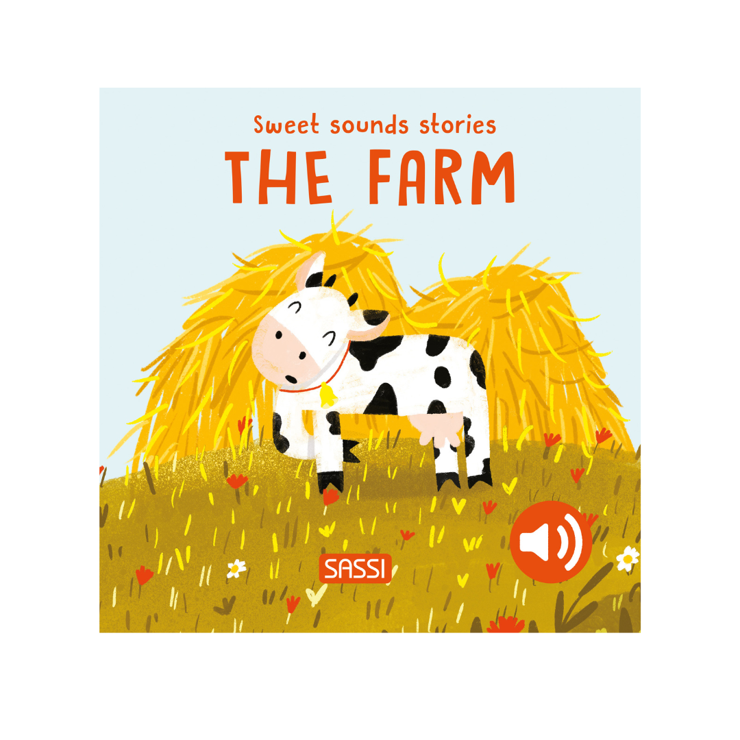 Sassi Board Book Sweet Sounds Stories - The Farm