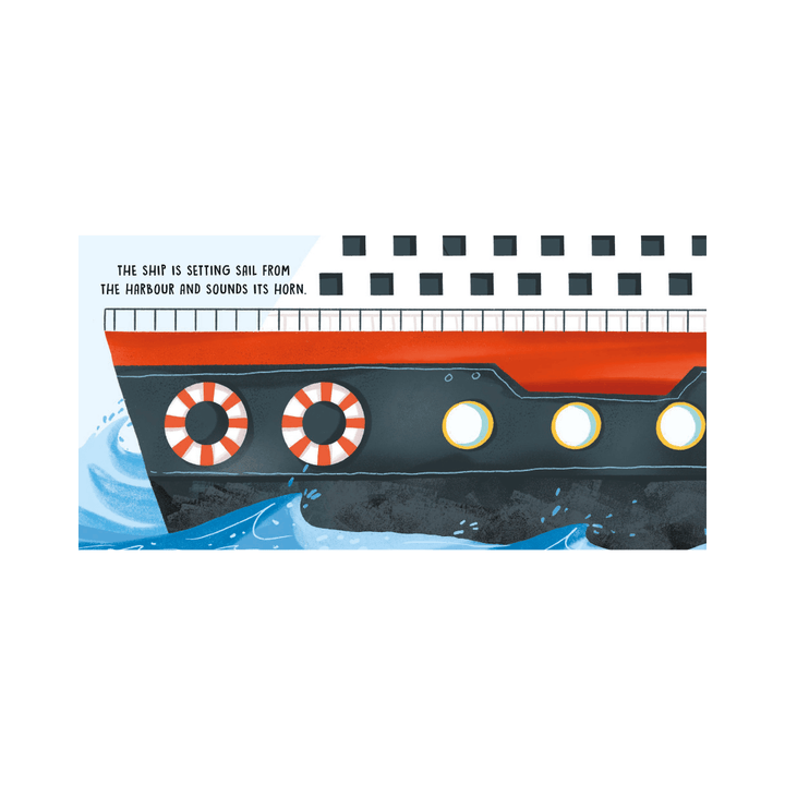 Sassi Board Book Sweet Sounds Stories - Vehicles