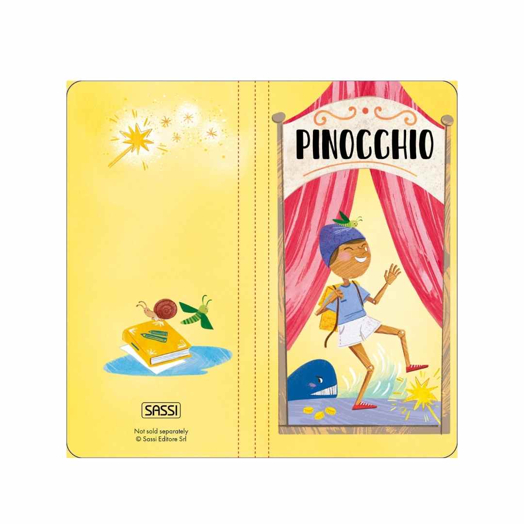 Sassi Fairy Tale Puzzle & Book Set - Pinocchio