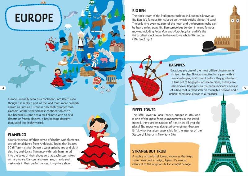 Sassi Travel, Learn and Explore - Puzzle and Book Set - The Earth, 200 pcs