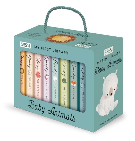 Sassi My First Library Board Books - Baby Animals (Lifestyle Edition)