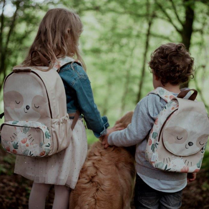 Sassi  A4 Junior Eco Backpack - Gnawy The Sloth