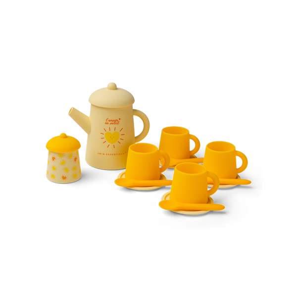 Swim Essentials Silicone Tea Playset - Solmate, 14 pcs