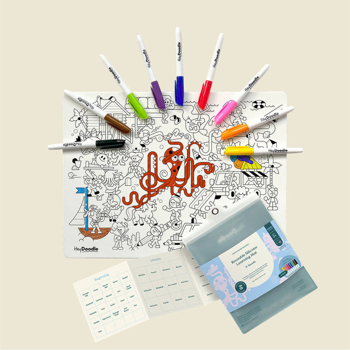 HeyDoodle - Speech Therapy Colouring &amp; Doodle Mat - S&