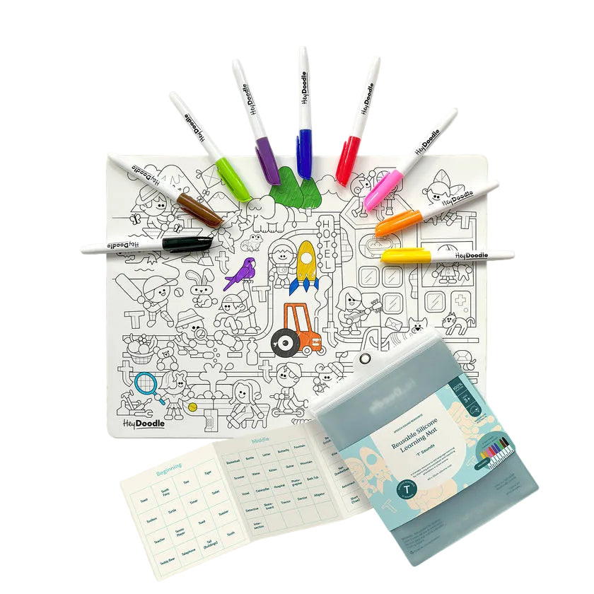 HeyDoodle - Speech Therapy Colouring &amp; Doodle Mat - T&