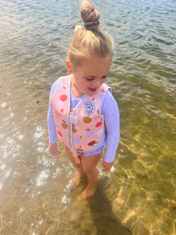 Swim Essentials Kids Swimming Vest - Summer Fruits, 3-6 yrs